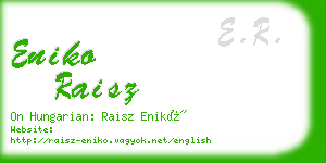 eniko raisz business card